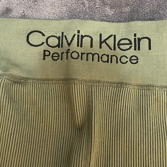 Calvin Klein Performance Ribbed High Waist 7/8 Leggings👟 - Picture 4 of 4